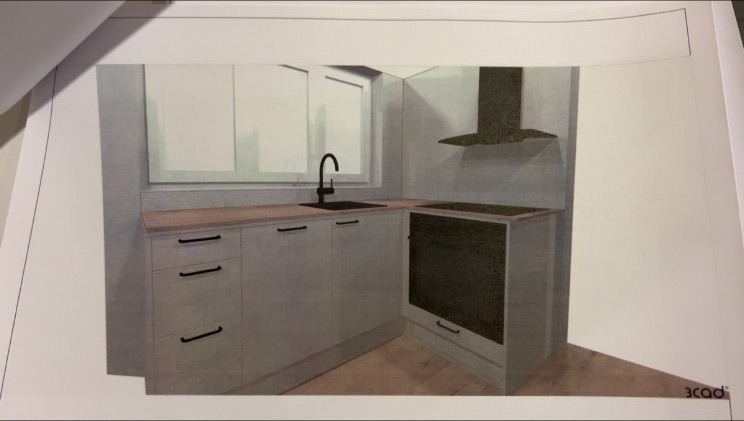 Kjøkkenet er under oppussing, oppdaterte bilder vil komme:))